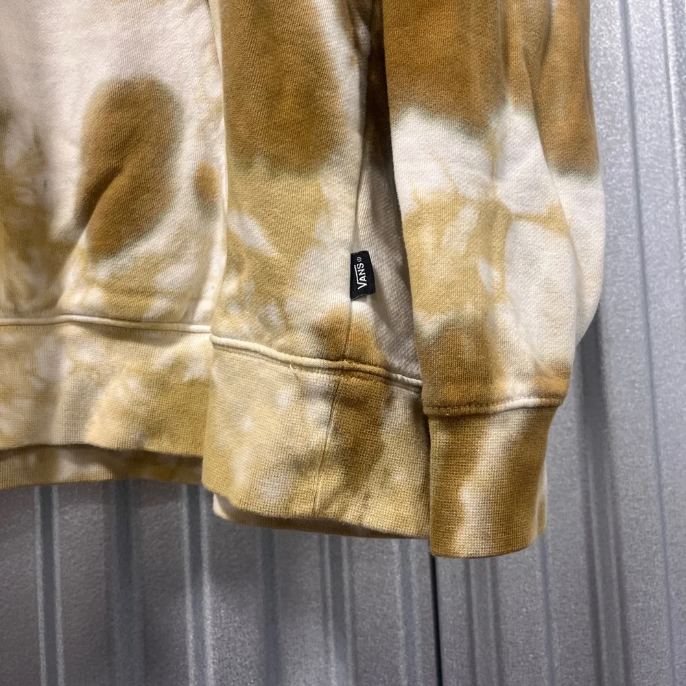 Vans Brown and Cream Tie-Dye Hoodie - Picture 5 of 7